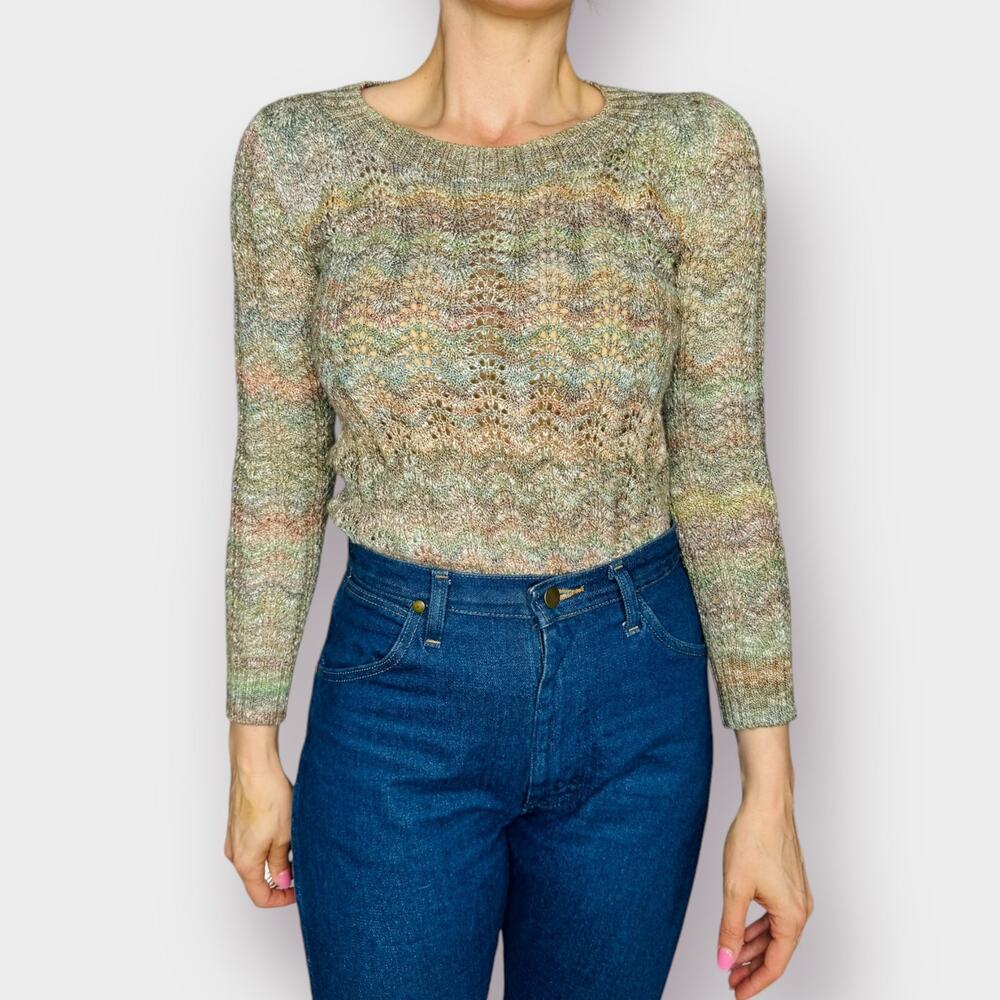 70s St John for Jacobson Neutrals Sweater‎